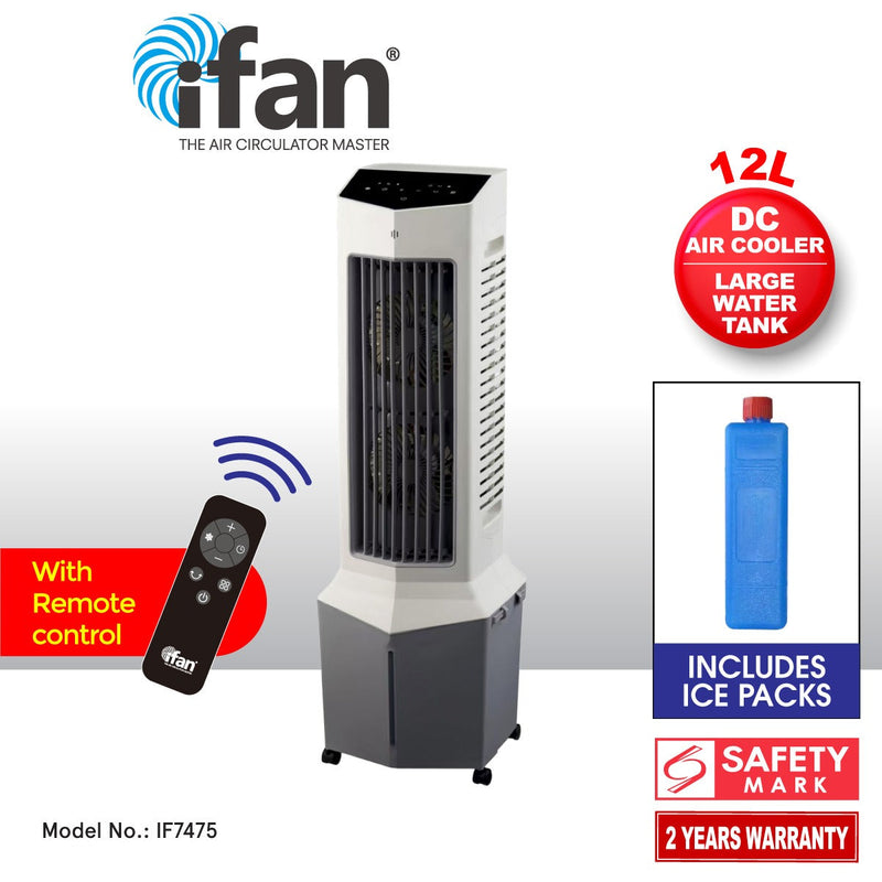 iFan 12L DC Motor Air Cooler IF7475