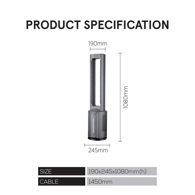 iFan DC Bladeless Tower Fan IF7477