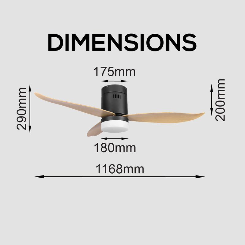 iFan 46-Inch DC Motor Ceiling Fan IF8346