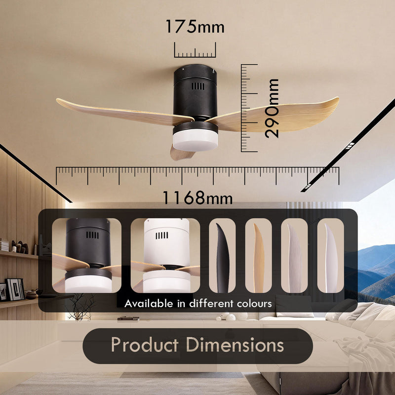 iFan 46-Inch DC Motor Ceiling Fan IF8346