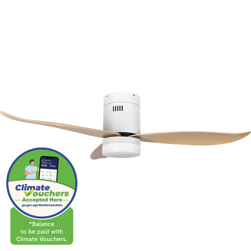 iFan 46-Inch DC Motor Ceiling Fan IF8346LGWD