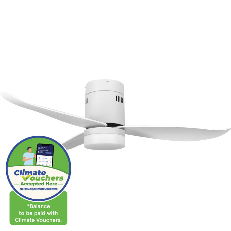 PowerPac iFan DC Motor Ceiling Fan IF8346LGWH
