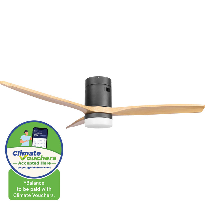 iFan 52" DC Motor Ceiling Fan IF8352DGWD