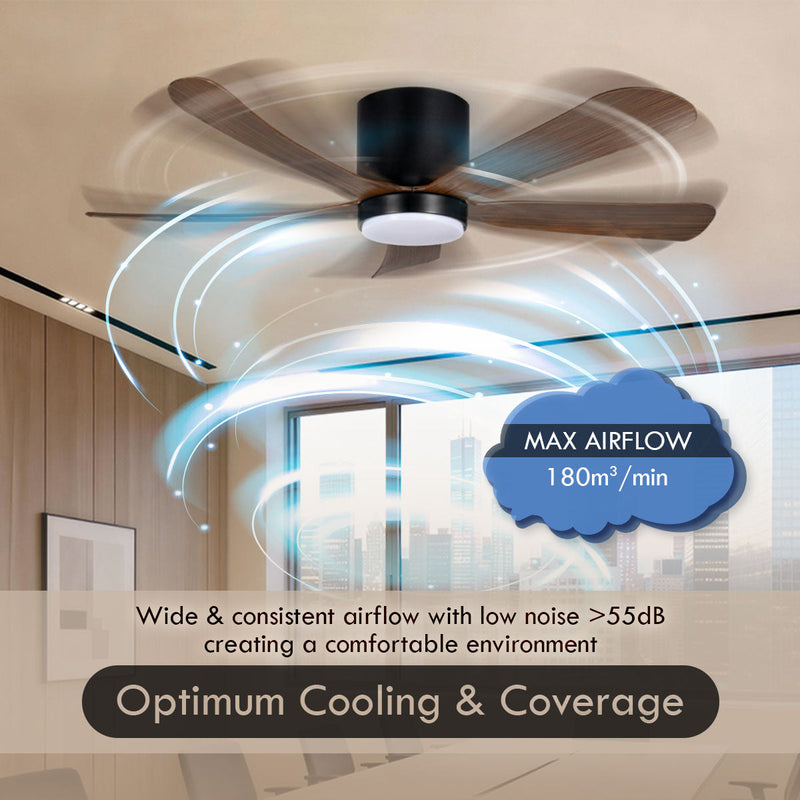 iFan 48-Inch DC Motor Ceiling Fan IF8548LGLW
