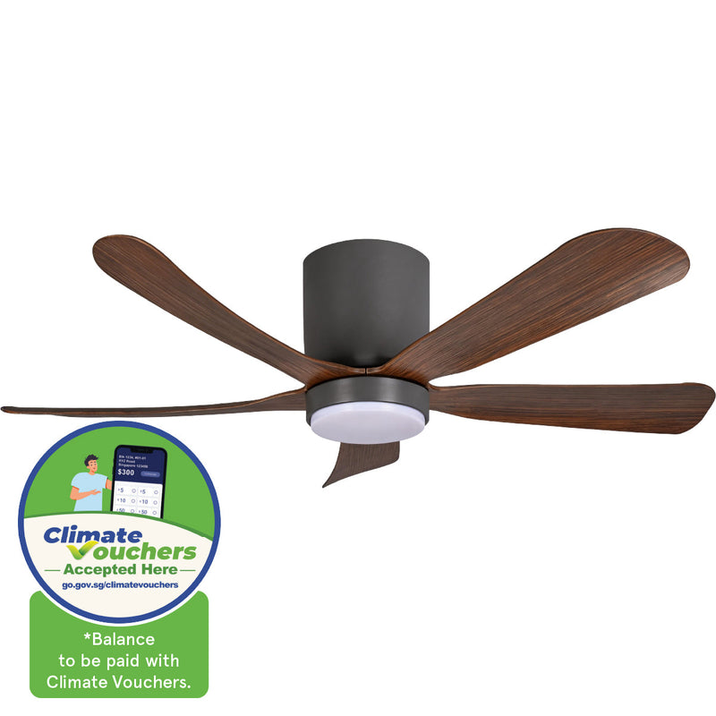 iFan 56-Inch DC Motor Ceiling Fan IF8556DGDW