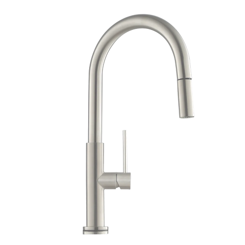 Rubine Inox Pull-Out Spray Sink Mixer Cold Tap Inox 7743PS SS