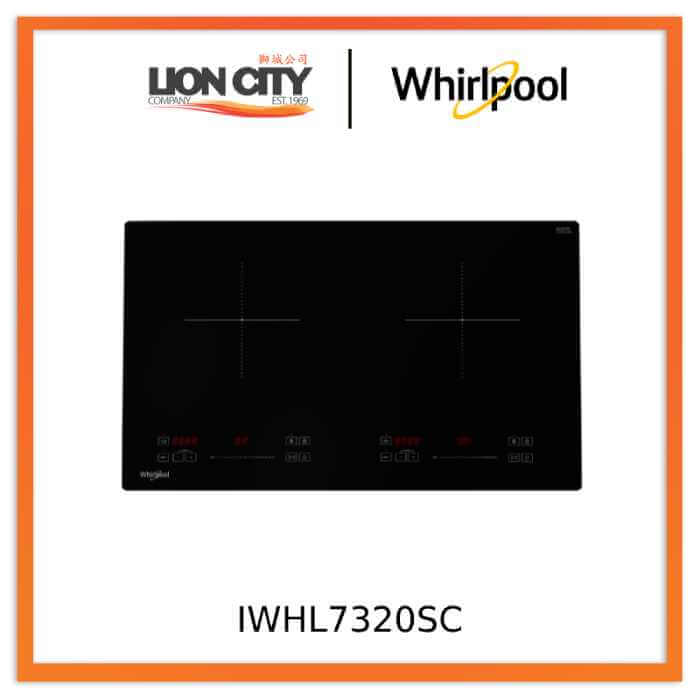 Whirlpool IWHL7320SC 73cm 2 Zone Built-in Induction Hob