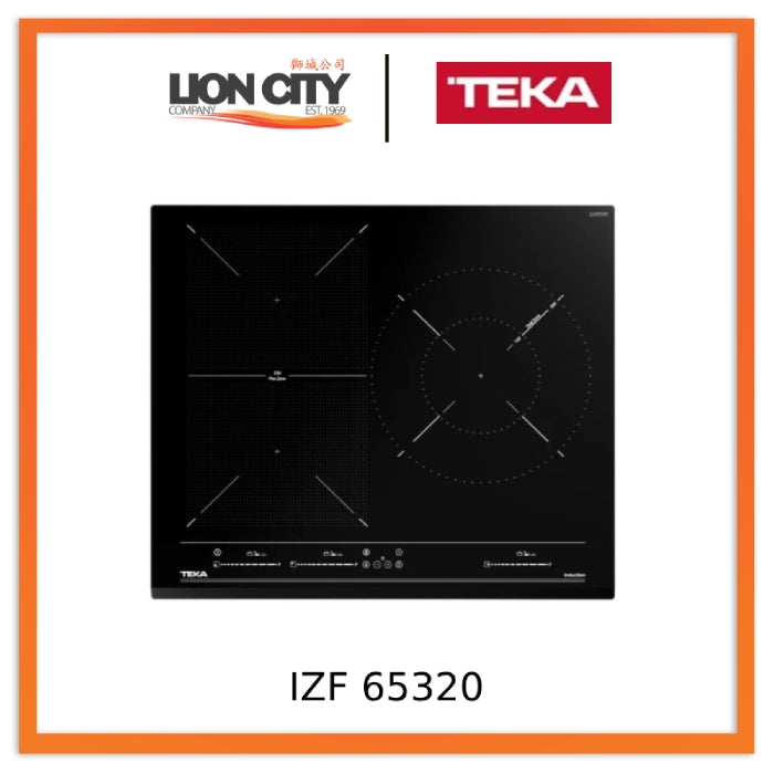 Teka IZF 65320 BK MSP 60cm Flex Built-in Induction Hob With Direct Functions