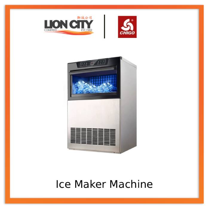 Chigo Commercial Automatic Square Ice Maker Machine for Coffee Tea Shops "Contact for Price"