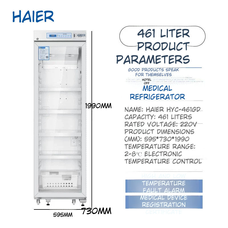 Haier Medical Refrigerator with Temperature Lock *ASK for QUOTE*