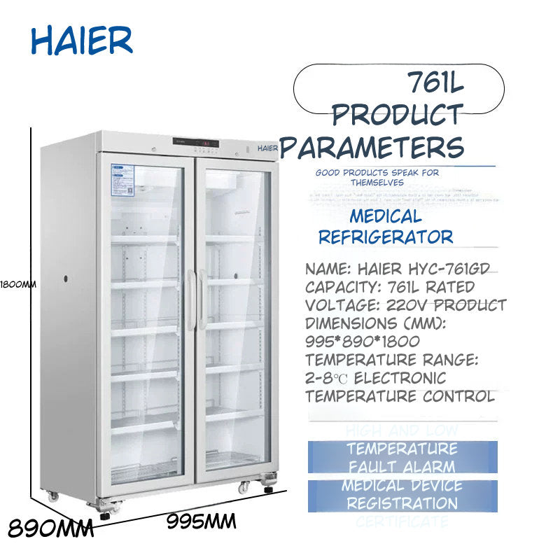 Haier Medical Refrigerator with Temperature Lock *ASK for QUOTE*
