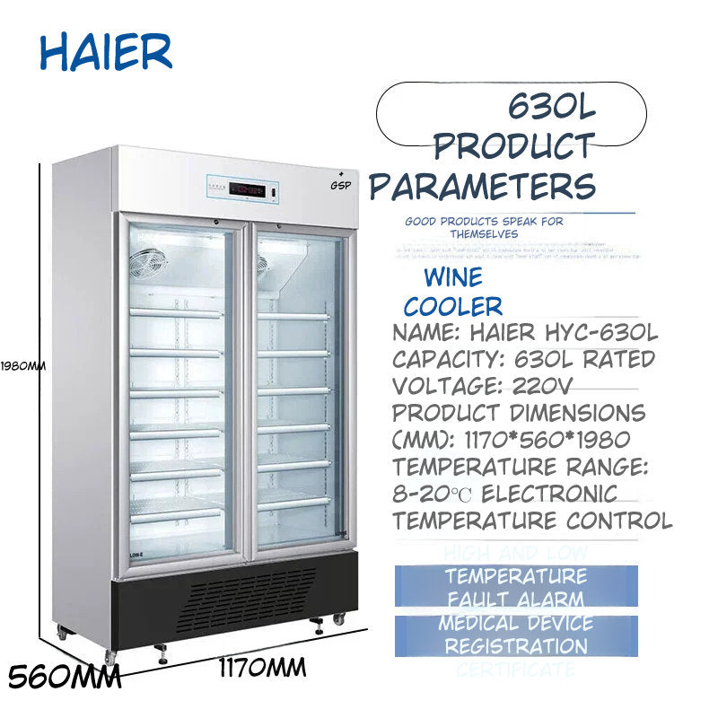 Haier Medical Refrigerator with Temperature Lock *ASK for QUOTE*