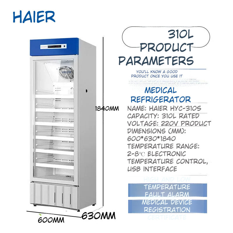 Haier Medical Refrigerator with Temperature Lock *ASK for QUOTE*
