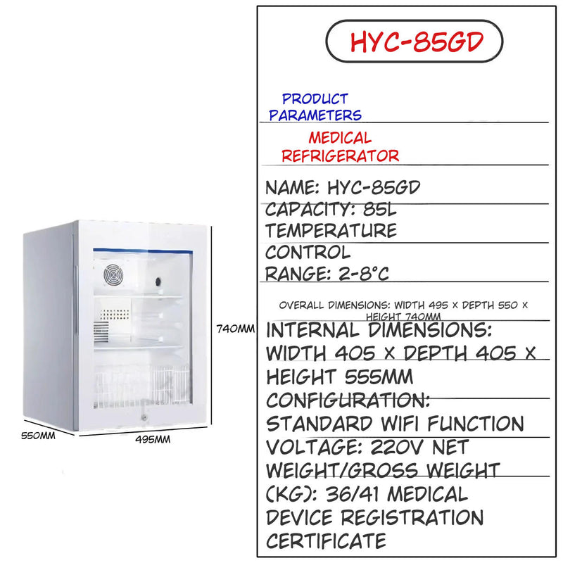 Haier Medical Refrigerator with Temperature Lock *ASK for QUOTE*