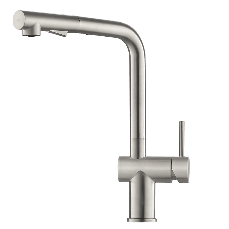 Rubine FEAST Kitchen Sink and INOX Faucet Bundle