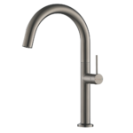 Rubine KIN NANO KNX 810-60 GM Sink and Faucet Bundle