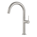 Rubine KIN NANO KNX 860-86U GM Sink and INOX Faucet Bundle