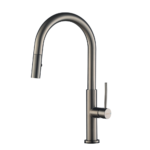 Rubine KIN NANO KNX 860-86U GM Sink and INOX Faucet Bundle