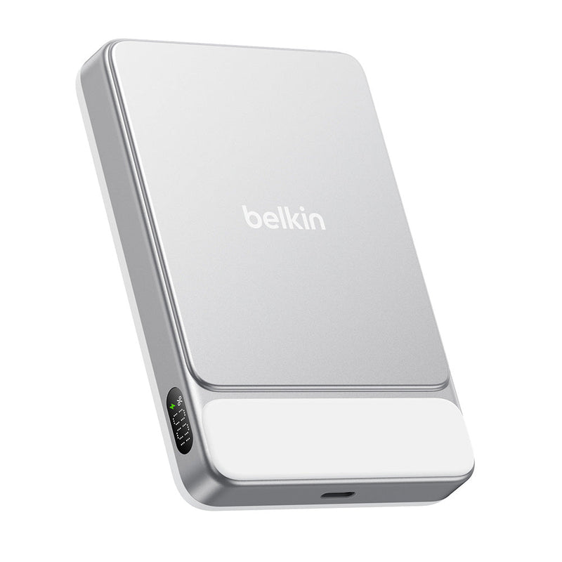 Belkin UltraCharge Slim Magnetic Power Bank 10K White