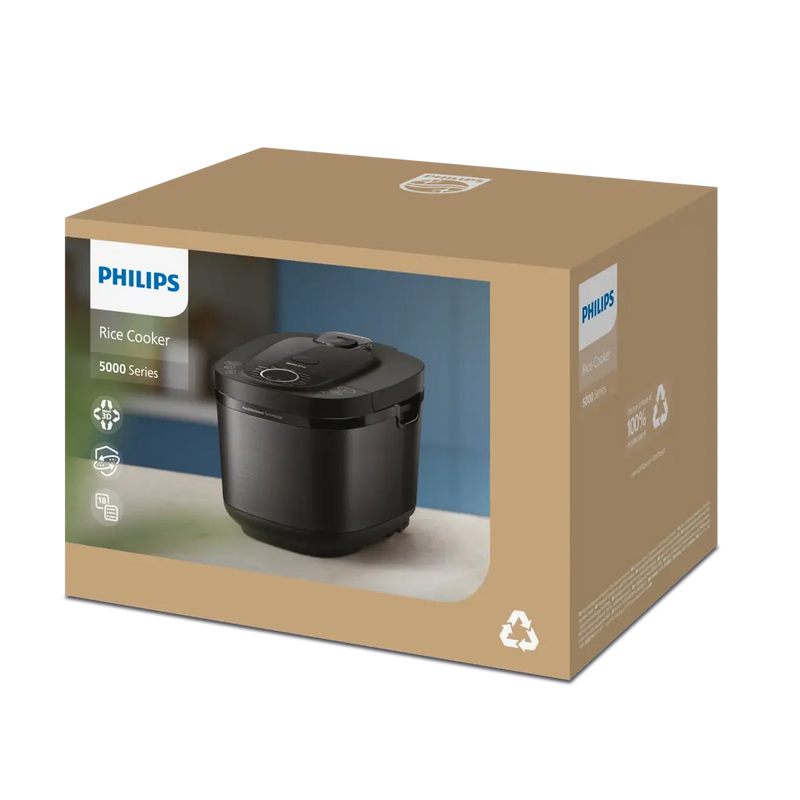 Philips 5000 Series Digital Rice Cooker HD4814/31