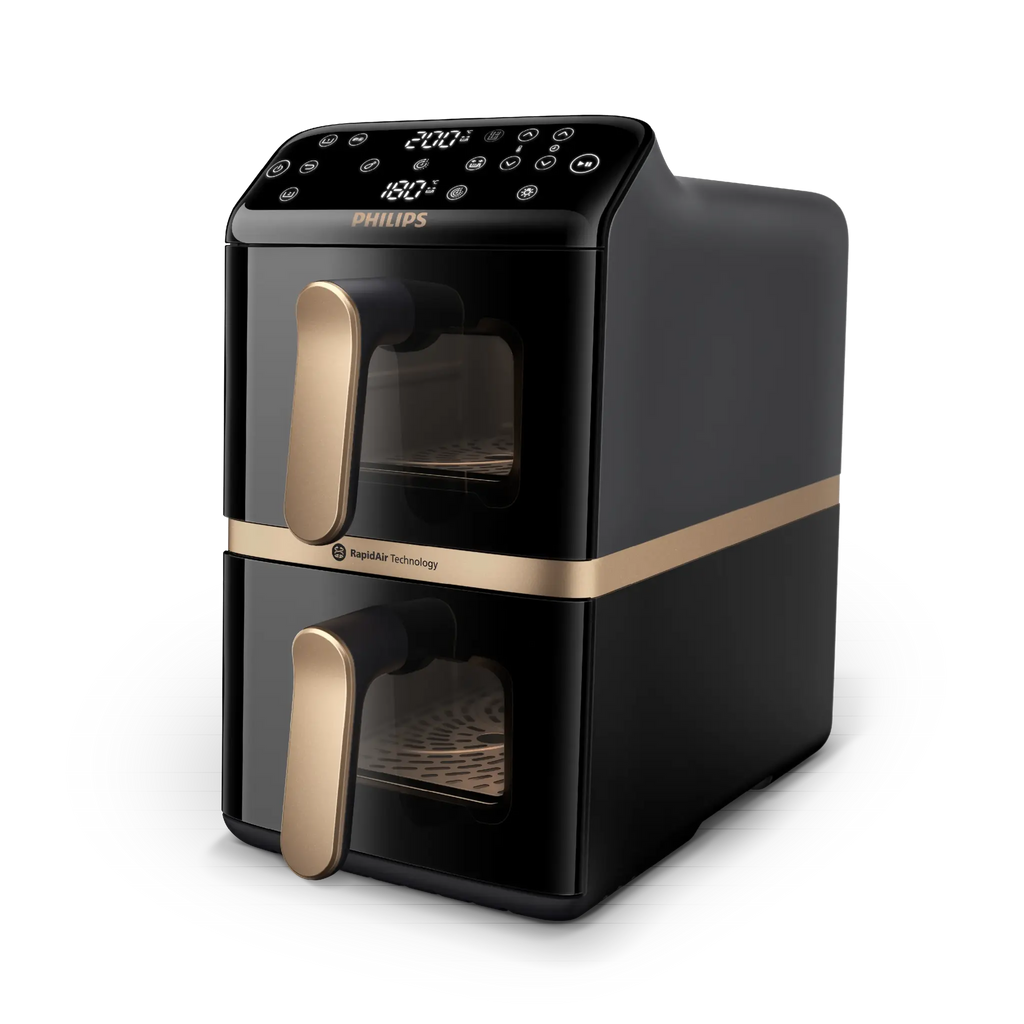 Philips 4000 Series Stacked Dual Basket Airfryer NA462/79