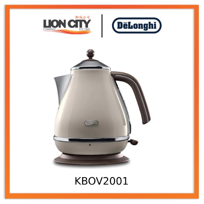 Delonghi KBOV2001 1.7L Icona Vintage Kettle