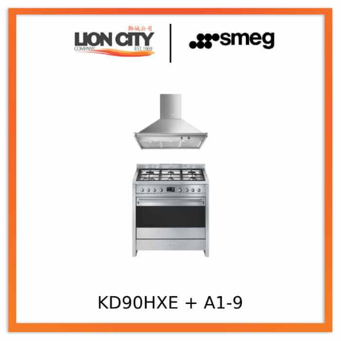 KD90HXE + A1-9 Hood & Freestanding Cooker Bundle