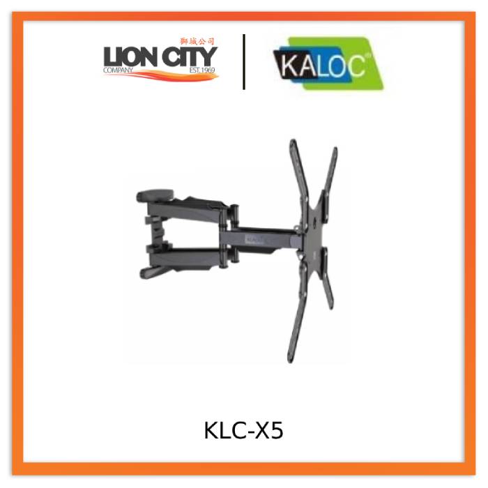 KALOC KLC-X5 Full Motion Swivel Wall Mount 32 to 60 inch