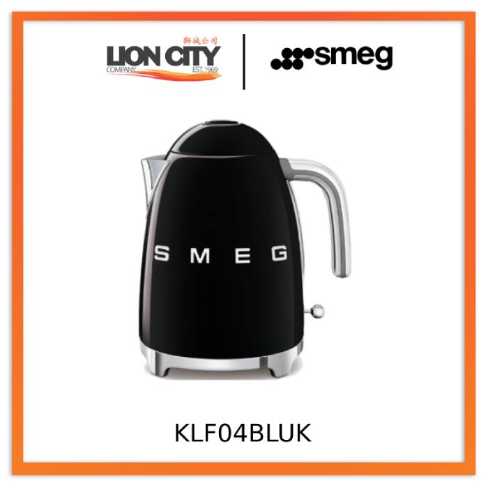 Smeg KLF04BLUK/CRUK/PBUK/PGUK/WHUK/RDUK Kettles 50's Style Lion