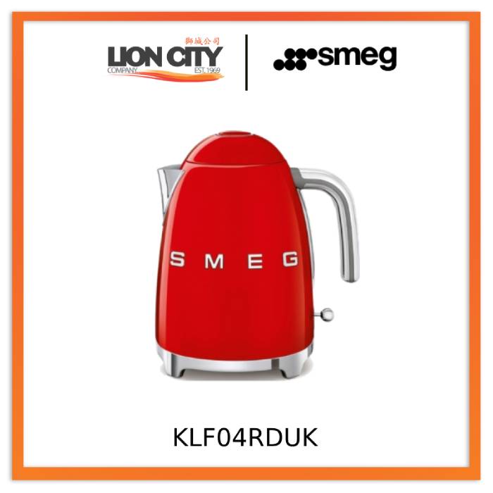 Smeg KLF04BLUK/CRUK/PBUK/PGUK/WHUK/RDUK Kettles 50's Style