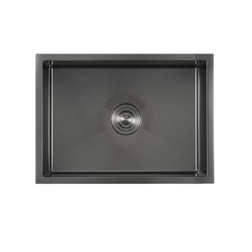Rubine 3½” Basket Waste and Bottle-Trap Kitchen Sink KNX 810-58U GM
