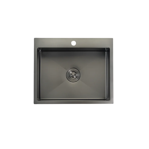 Rubine 3½” Basket Waste and Bottle-Trap Kitchen Sink KNX 810-60 GM - Lion City Company