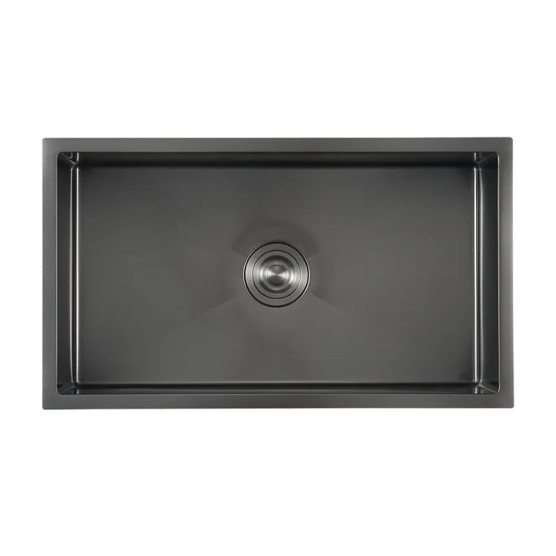 Rubine 3½” Basket Waste and Bottle-Trap Kitchen Sink KNX 810-78U GM