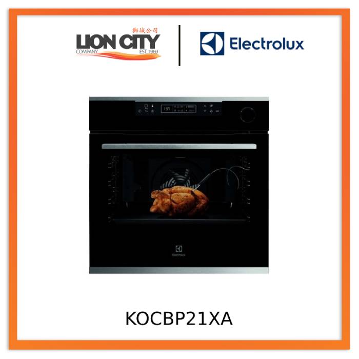 Electrolux KOCBP21XA 60cm UltimateTaste 700 built-in single oven with 72L capacity