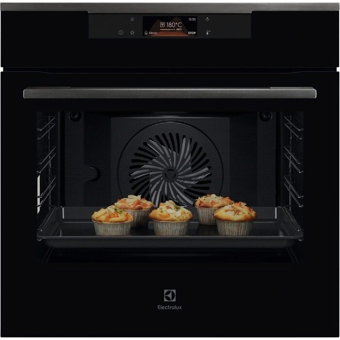 Electrolux KODDP39H 60cm 71L Built-In Pyrolytic Oven 3500W Pure Black