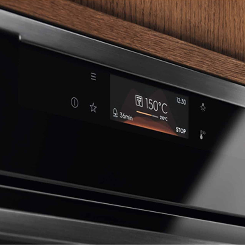 Electrolux KODDP39H 60cm 71L Built-In Pyrolytic Oven 3500W Pure Black