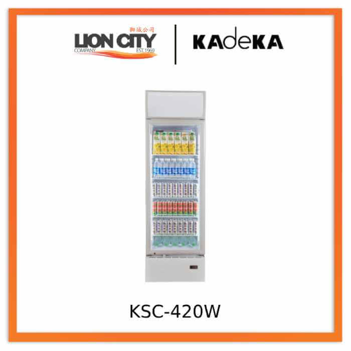 Kadeka KSC-420W Upright Chiller Showcase One Door