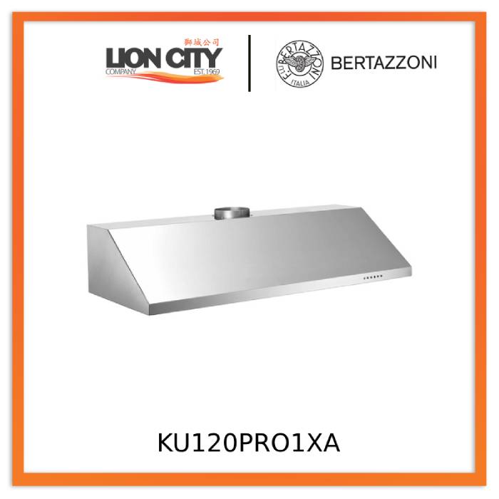 Bertazzoni KU120PRO1XA 120 Undermount Hood 1 Motor