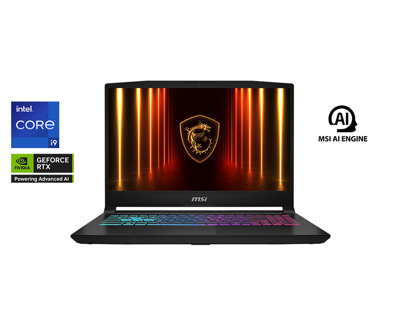 MSI Katana 15 HX B14WGK-207SG 15.6" QHD 165Hz Gaming Laptop Intel Core i9 14900HX RTX 5070 32GB 1TB