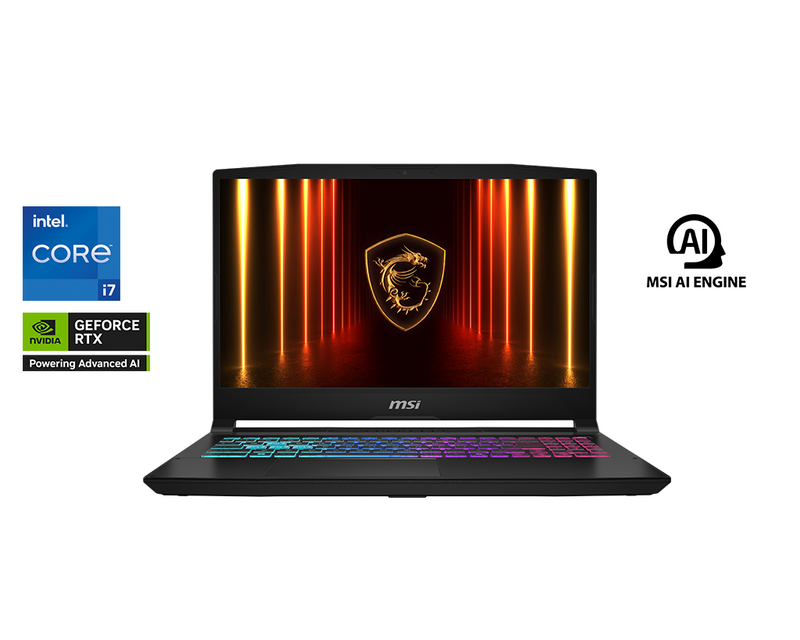 Katana 15 HX B14WGK-208SG 15.6" QHD 165Hz Gaming Laptop Intel Core i7 16GB 1TB