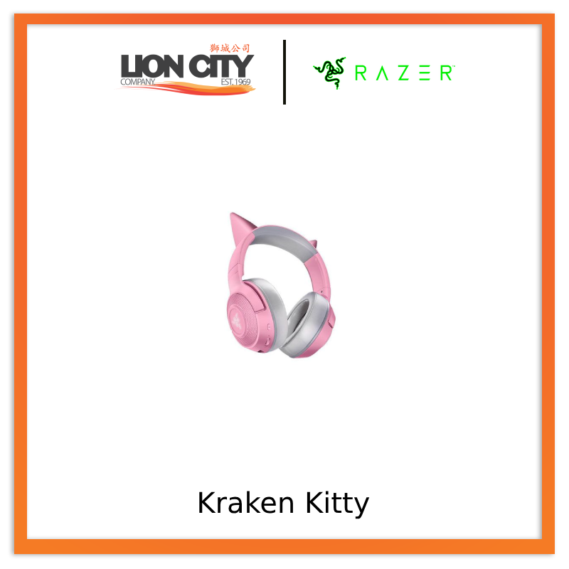 Razer Kraken Kitty RZ04-03520100-R3M1 headphones/headset Head-band Bluetooth Pink