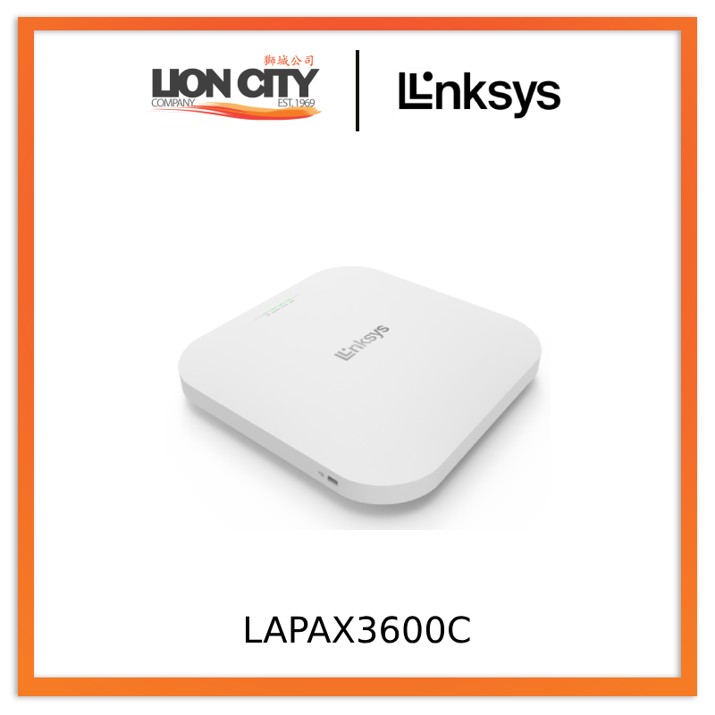 Cloud Managed WiFi 5 In-Wall Wireless Access Point, Linksys