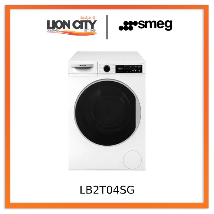 Smeg LB2T04SG Front Load Washer