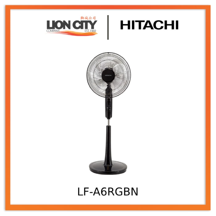 Hitachi LF-A6RGBN AC Motor Stand Fan