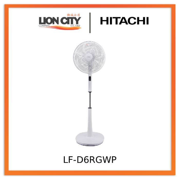 Hitachi LF-D6RGWP DC Motor Stand Fan