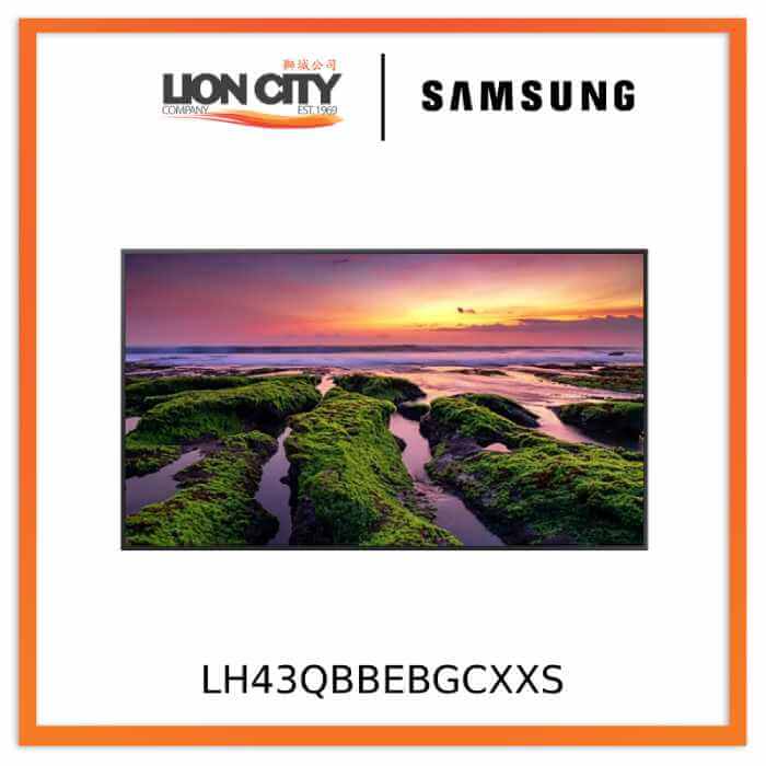 Samsung LH43QBBEBGCXXS QBB Quantum Processor 4K Signage