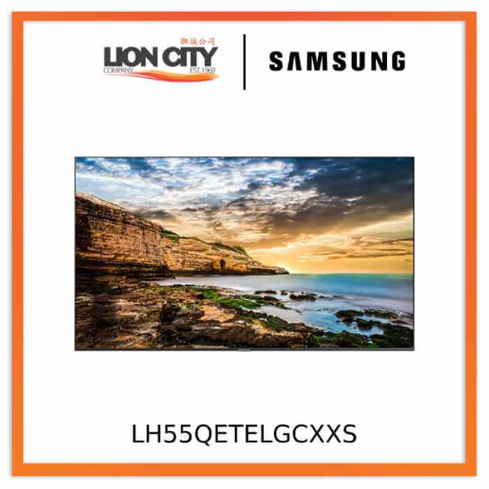 Samsung LH55QETELGCXXS QE55T 55" QE55T UHD Public display with free 22" Monitor