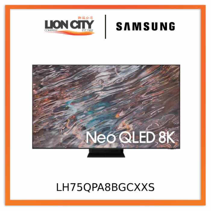 Samsung LH75QPA8BGCXXS 75” 8K QP75A-8K UHD QLED Signage QPA-8K Series Smart Sigange