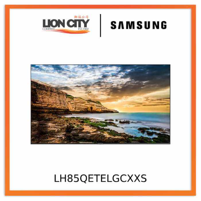 Samsung LH85QETELGCXXS QE85T 2m 16cm (85")QET Series Smart Signage