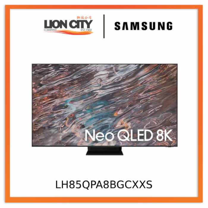 Samsung LH85QPA8BGCXXS 85” 8K QP85A-8K UHD QLED Signage QPA-8K Series Smart Sigange